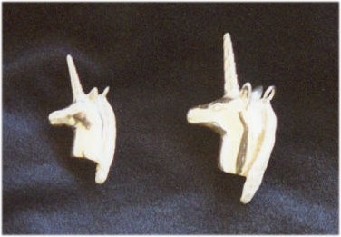Unicorn Head Pendants